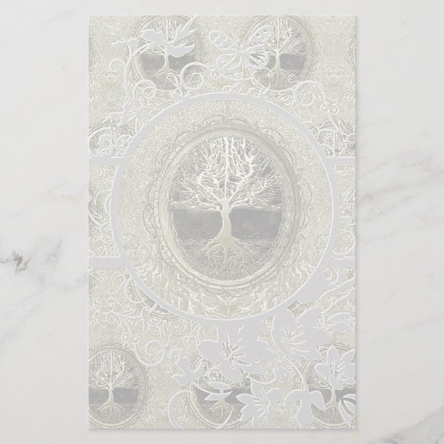 Lámina Árbol de simplicidad de vida (Anverso)