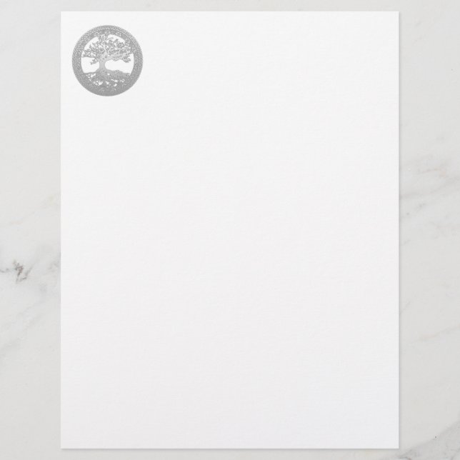 Lámina Árbol plateado de la vida (Anverso)