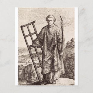 Lámina archivo del santo patrón Lorenzo