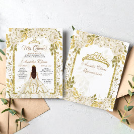 Lámina Arco de Oro Presupuestario Floral Princesa de Marf