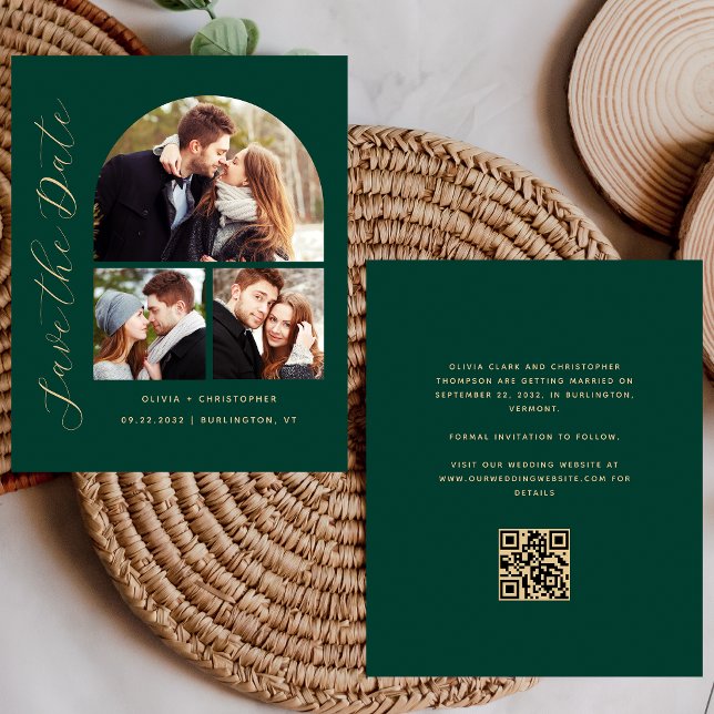 Lámina Arco de presupuesto Código QR verde de 3 fotos Gua (Subido por el creador)