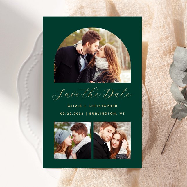 Lámina Arco de presupuesto Verde de 3 Collages de fotos G (Subido por el creador)