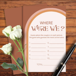 Lámina Arco de Terracota Donde estábamos los juegos de du