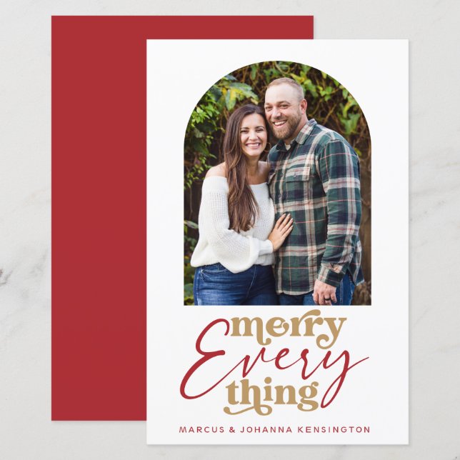 Lámina Arco de Todo Alegre Moderno Presupuesto Foto de Va (Anverso / Reverso)