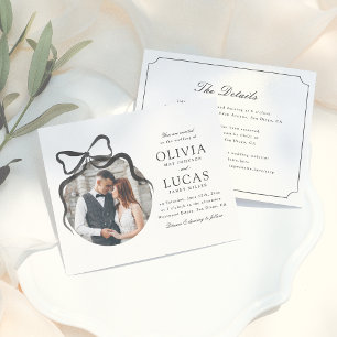 Lámina Arco Elegante Todo en Uno Presupuesto Formal Fotog