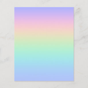Lámina Arcoiris pastoral