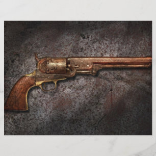 Lámina Arma - Modelo 1851 - 36 Revólver de calibre