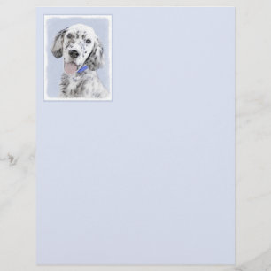 Lámina Arreglo de inglés azul Belton Pintura de perro