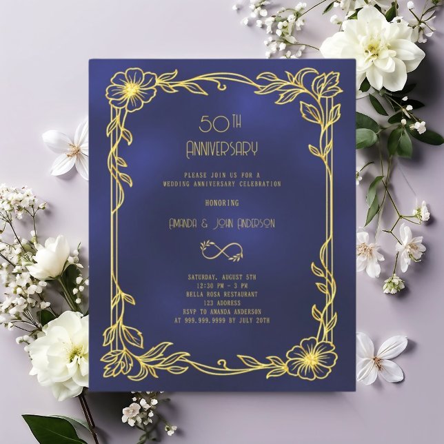 Lámina Art Deco Gatsby negro 50 invitación a la boda (Subido por el creador)