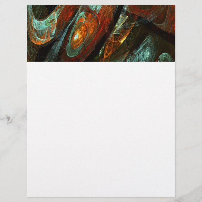 Lámina Arte abstracto de división de tiempo (Anverso)