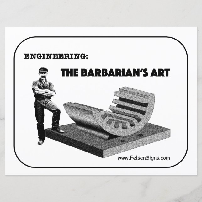 Lámina Arte de Barbarian - poster (Anverso)