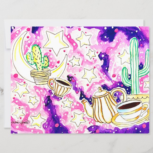 Lámina Arte de Cactus (Anverso)