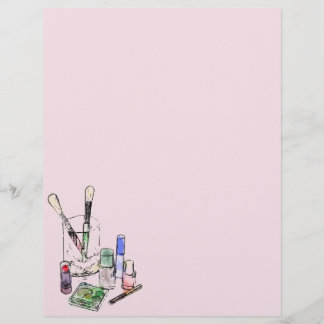 Lámina Arte de ilustración cosmética
