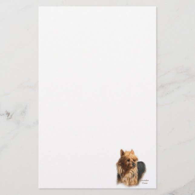 Lámina Arte de perro de Australia (Anverso)