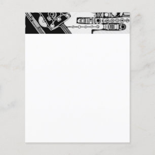 Lámina Arte Geométrico Blanco Y Negro 4