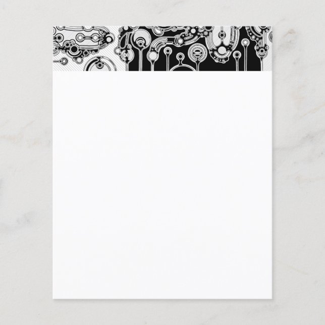 Lámina Arte Geométrico Negro Y Blanco 3 (Anverso)