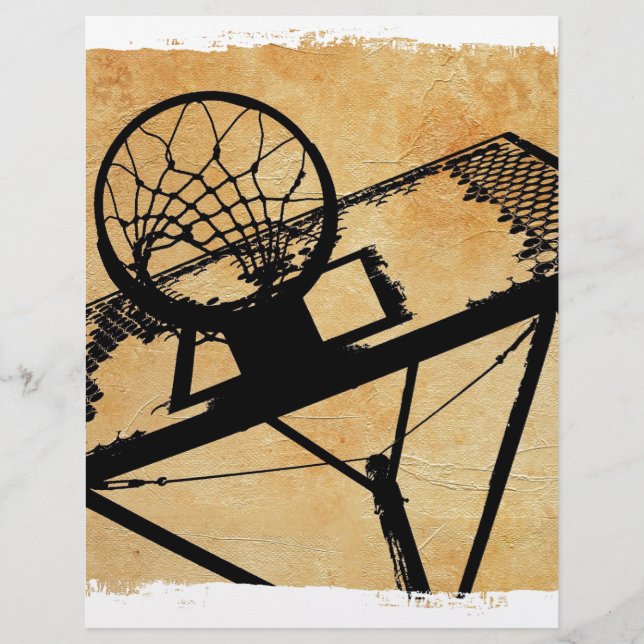 Lámina arte pop de baloncesto (Anverso)