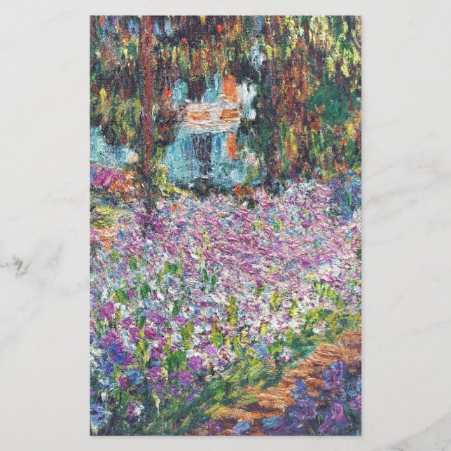Lámina Artist's Garden Giverny (Anverso)