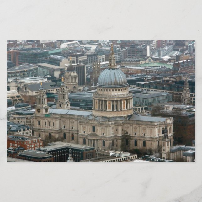 Lámina ¡Asombroso! Catedral de Londres (Anverso)