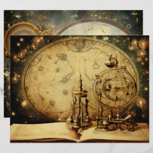 Lámina Astronomía Academia Papel de cuaderno