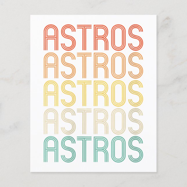 Lámina Astros de Mujeres  (Anverso)