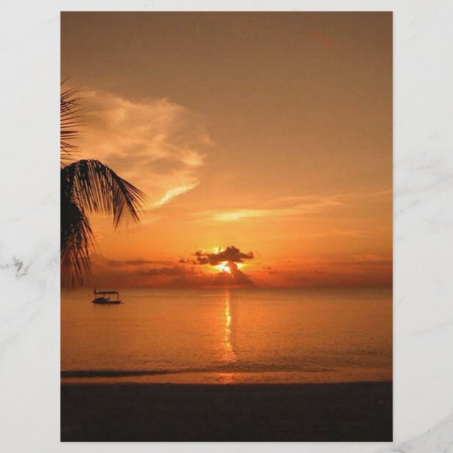 Lámina Atardecer de Verano (Anverso)