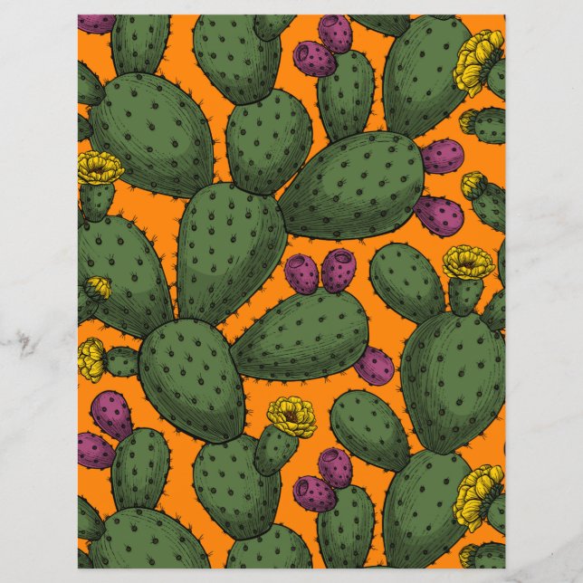 Lámina Atardecer del desierto (Anverso)