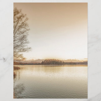 Lámina Atardecer Osterseen