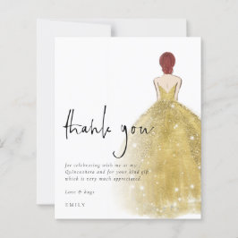 Lámina Auburn Quinceañera, Chica de Oro Presupuestario