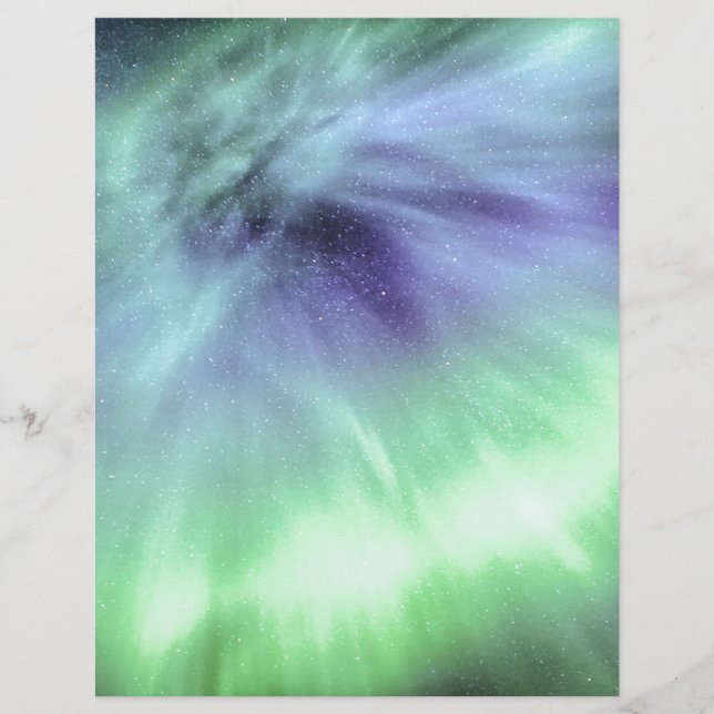 Lámina Aurora Borealis (Anverso)
