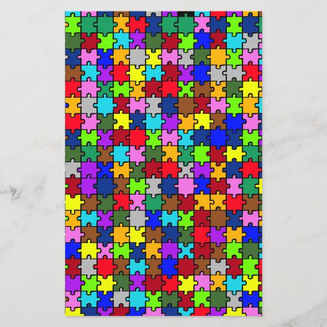 Lámina Autismo jigsaw (Anverso)