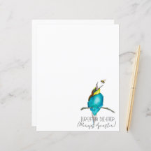 Ave acuarela (apicultor europeo)