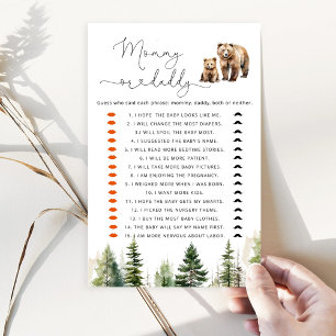 Lámina Aventura espera el juego de quién lo dijo mamá o p