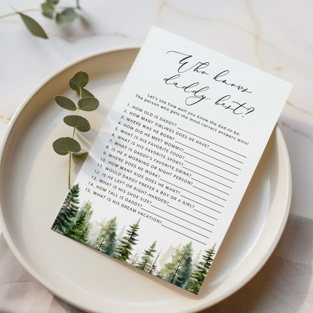 Lámina Aventura espera quién conoce mejor a papá (Subido por el creador)