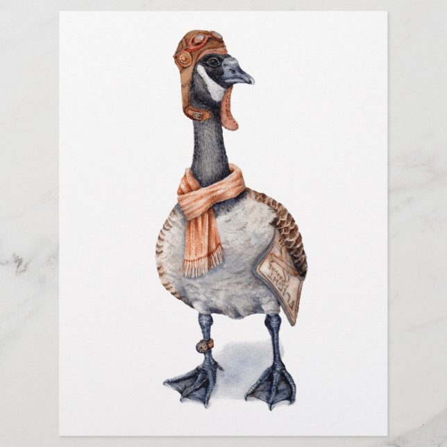 Lámina Aviator Goose (Anverso)