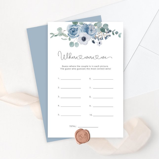 Lámina Azul polvoriento Dónde estábamos los juegos de duc (Subido por el creador)