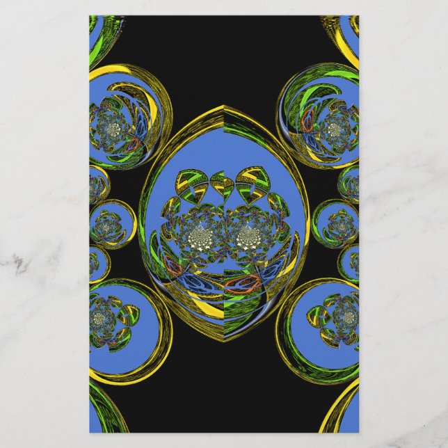 Lámina Azul retro (Anverso)