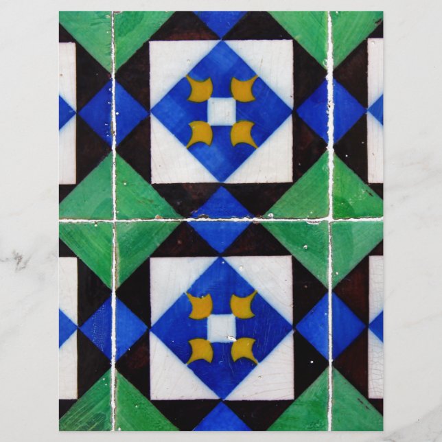 Lámina Azulejos (Anverso)