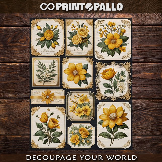 Lámina Azulejos de flores como elementos decorativos #3 (Subido por el creador)