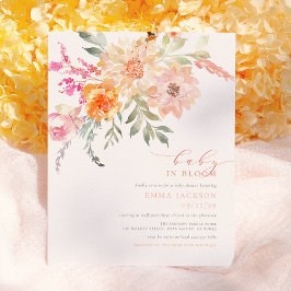 Lámina Baby En Flor | Ducha Floral de Primavera Presupues