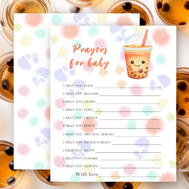 Lámina Baby is brewing Bubble Tea Prayers for baby (Subido por el creador)