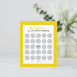 Lámina Baby Shower BINGO Sheet