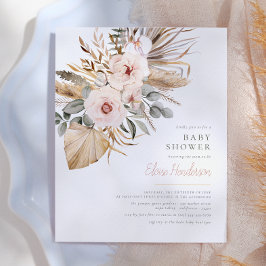 Lámina Baby Shower, Chica de presupuesto del desierto del