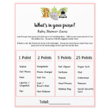 Baby Shower De Animal Safari Qué Hay En Tu Juego D