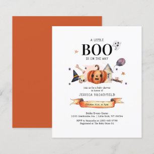 Lámina Baby Shower de Budget Little Boo Halloween