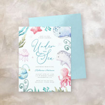 Baby Shower De Budget Ocean Animals Under the Sea