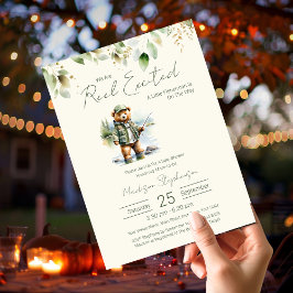 Lámina Baby Shower de Chico Emocionado por el Reel de Pes