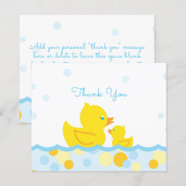 Lámina Baby Shower de Duck Rubber Gracias