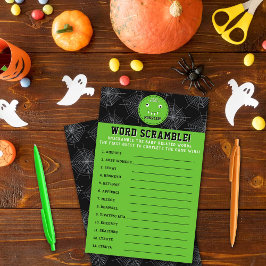 Lámina Baby Shower de Halloween "Hemos creado un monstruo