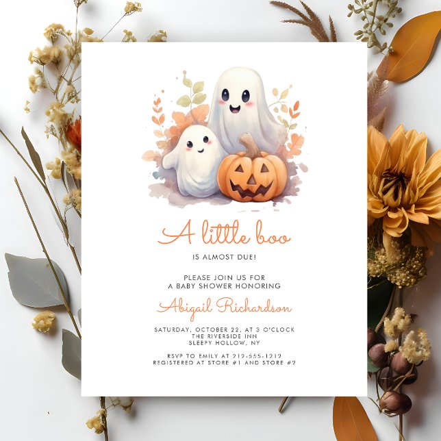 Lámina Baby Shower de la caída de la calabaza de los fant (Subido por el creador)